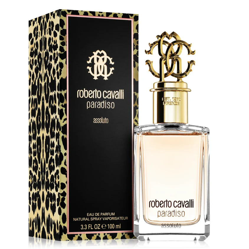 Paradiso Assoluto by Roberto Cavalli 100ml Eau De Parfum for Women (New Packaging)